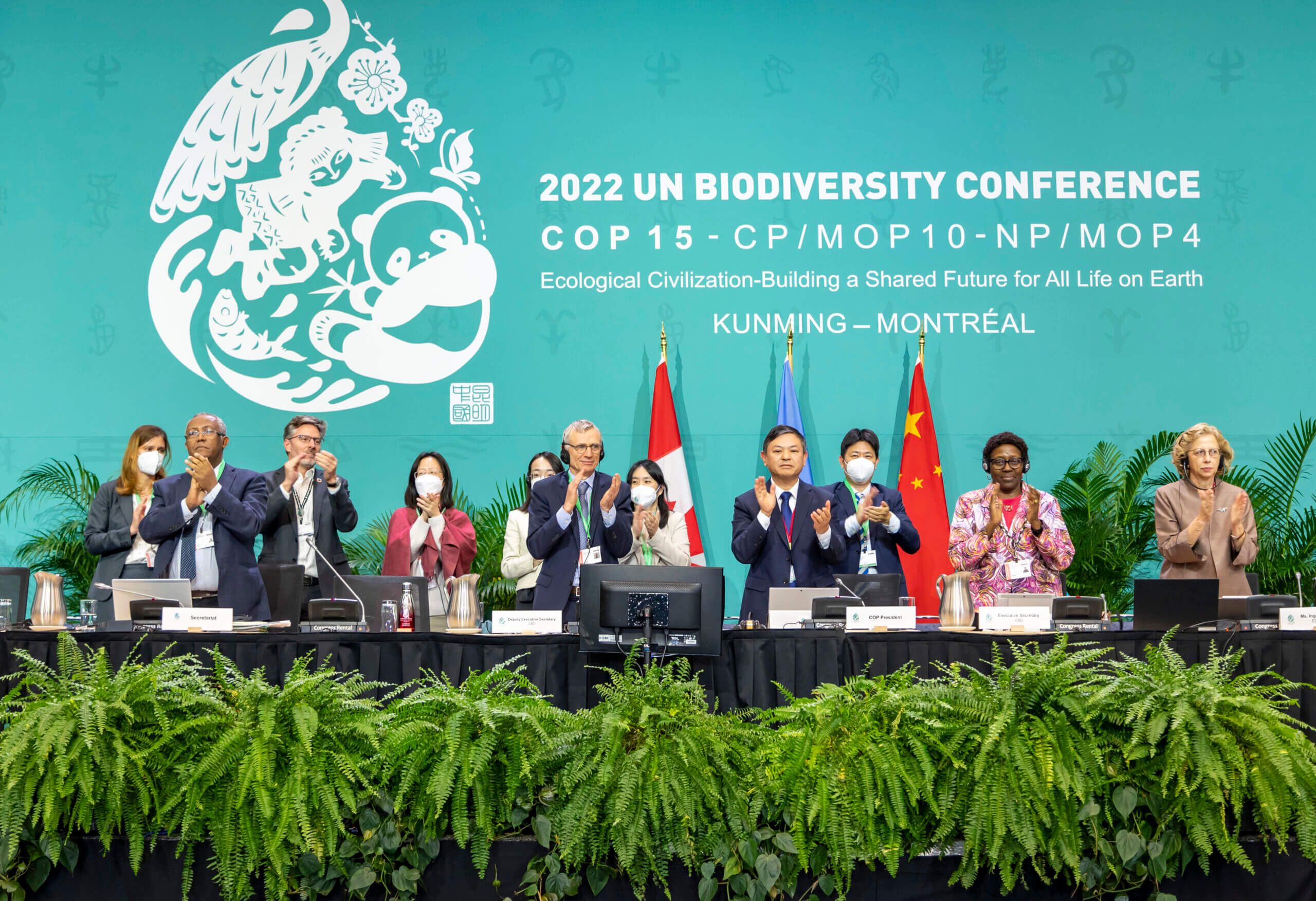 Ministro de Ambiente de China destacó contribución de Costa Rica en la COP15.2