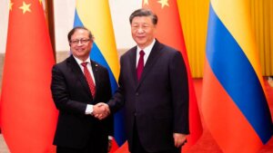 Presidentes Petro y Xi Jinping