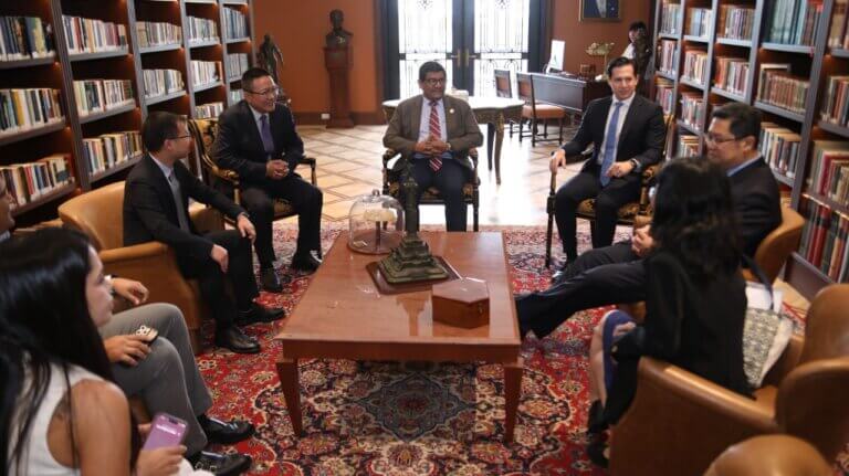 Encuentro bilateral entre Cordex y el Banco de China