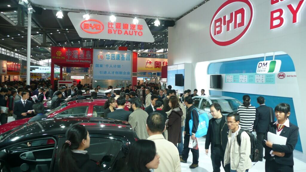 La automotriz china BYD llegó a Argentina